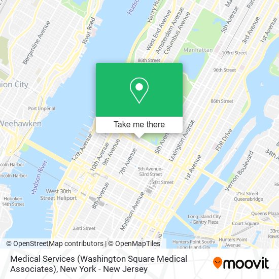 Medical Services (Washington Square Medical Associates) map