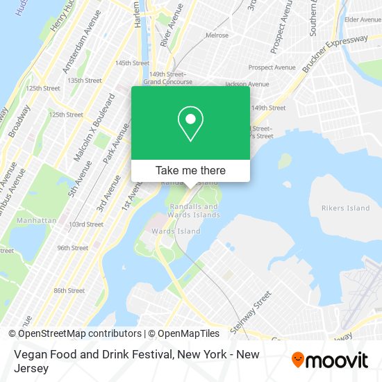 Vegan Food and Drink Festival map