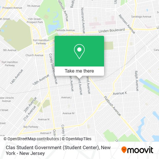 Clas Student Government (Student Center) map