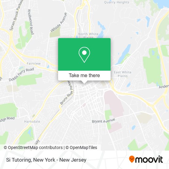 Si Tutoring map