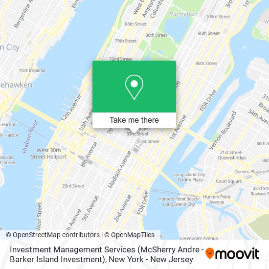 Mapa de Investment Management Services (McSherry Andre - Barker Island Investment)