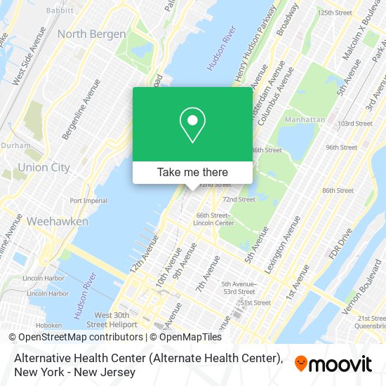 Alternative Health Center (Alternate Health Center) map