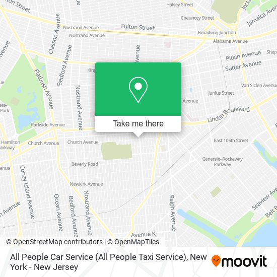 All People Car Service map