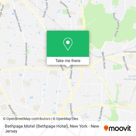 Mapa de Bethpage Motel (Bethpage Hotel)