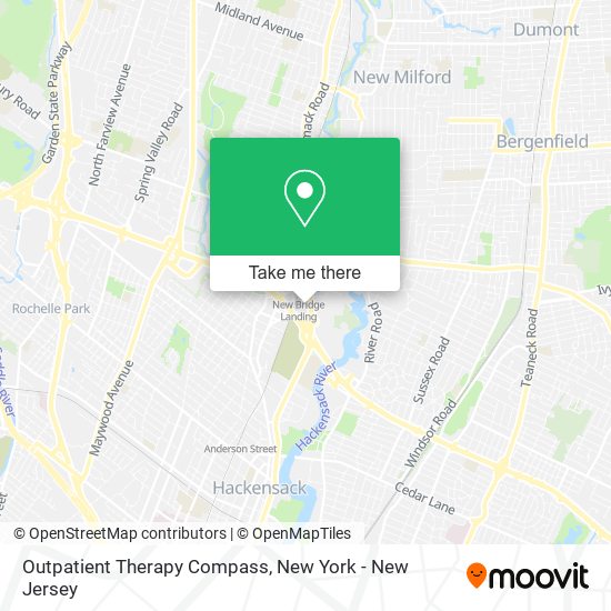 Outpatient Therapy Compass map