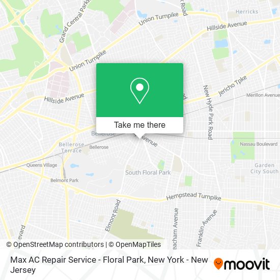 Mapa de Max AC Repair Service - Floral Park