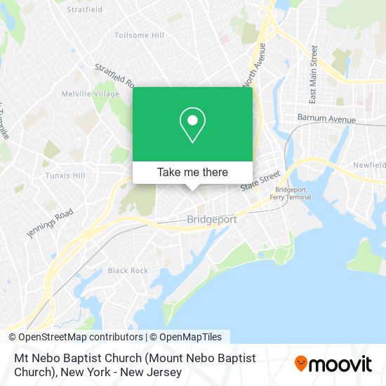 Mt Nebo Baptist Church map