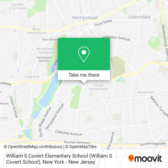 William S Covert Elementary School map