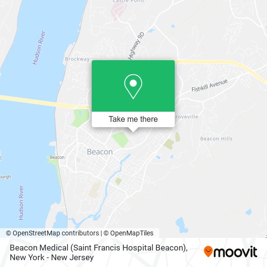 Beacon Medical (Saint Francis Hospital Beacon) map