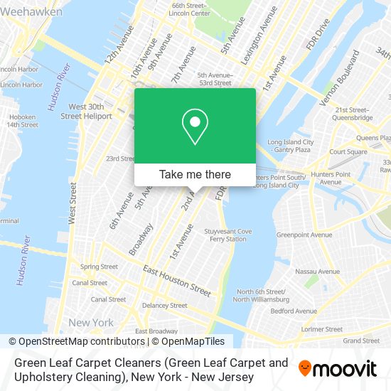 Green Leaf Carpet Cleaners (Green Leaf Carpet and Upholstery Cleaning) map