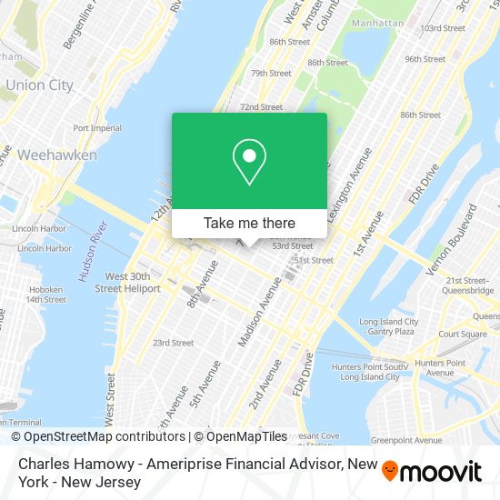 Charles Hamowy - Ameriprise Financial Advisor map