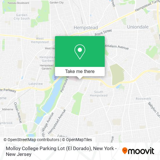 Mapa de Molloy College Parking Lot (El Dorado)