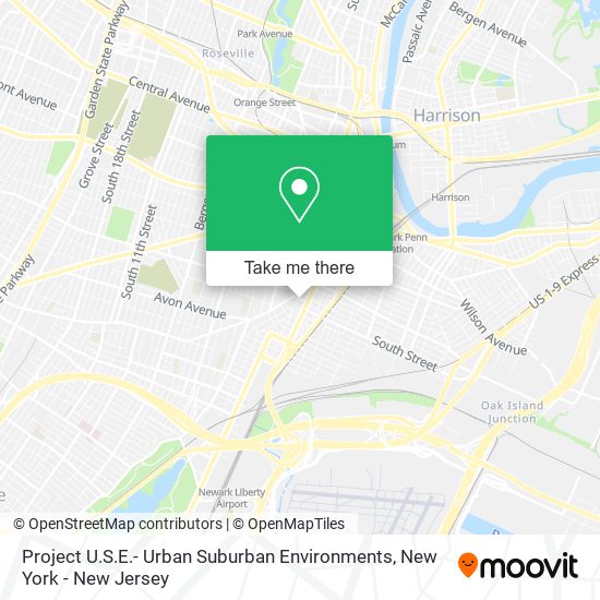 Mapa de Project U.S.E.- Urban Suburban Environments