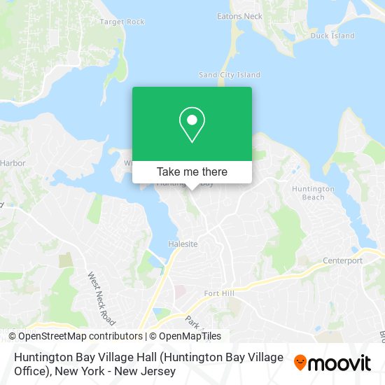 Mapa de Huntington Bay Village Hall