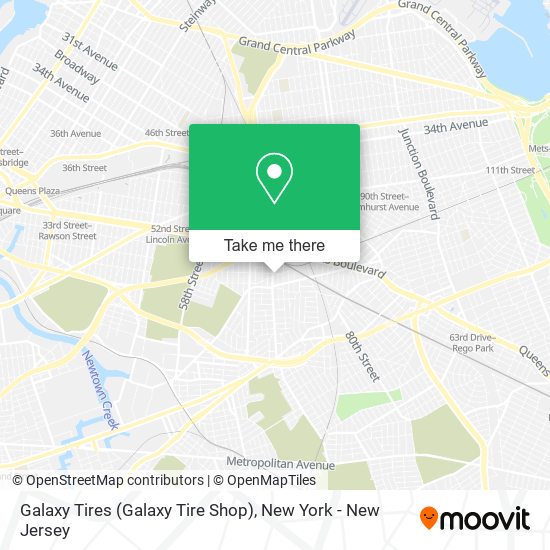 Galaxy Tires (Galaxy Tire Shop) map