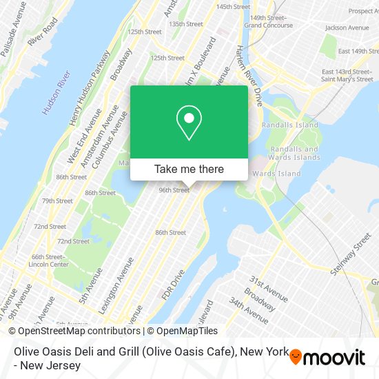Olive Oasis Deli and Grill (Olive Oasis Cafe) map