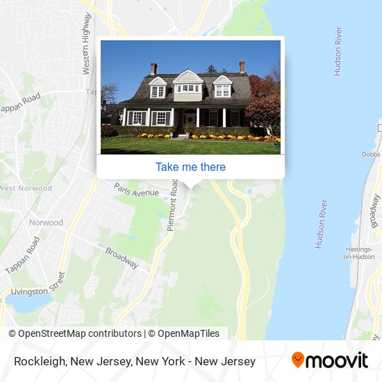 Rockleigh, New Jersey map