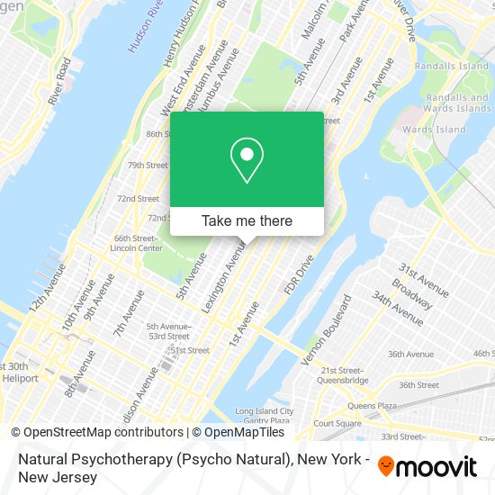 Natural Psychotherapy (Psycho Natural) map