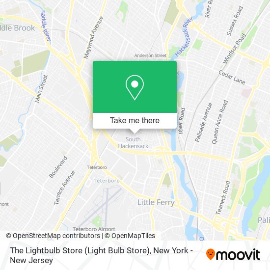 Mapa de The Lightbulb Store (Light Bulb Store)