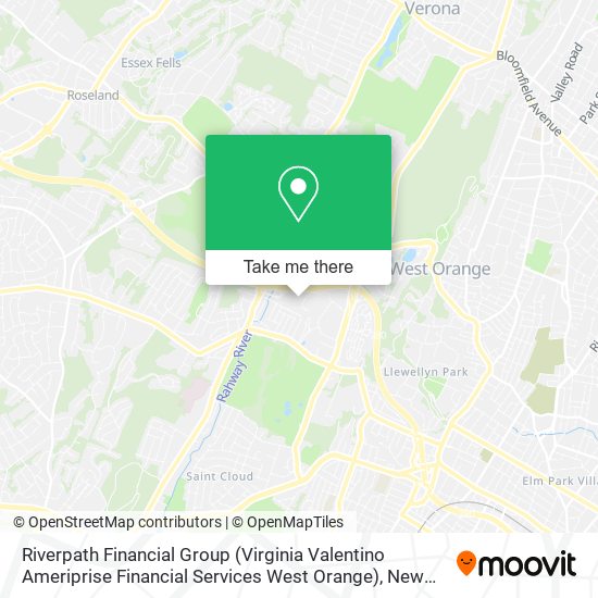 Riverpath Financial Group (Virginia Valentino Ameriprise Financial Services West Orange) map