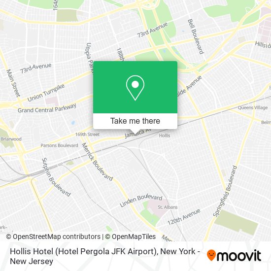 Hollis Hotel (Hotel Pergola JFK Airport) map
