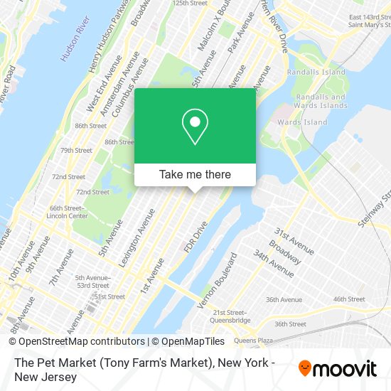 Mapa de The Pet Market (Tony Farm's Market)