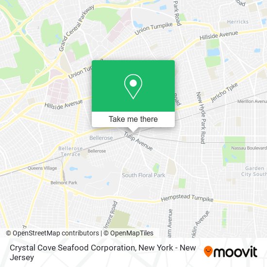 Mapa de Crystal Cove Seafood Corporation