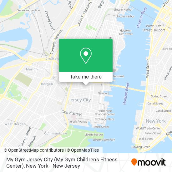 Mapa de My Gym Jersey City (My Gym Children's Fitness Center)