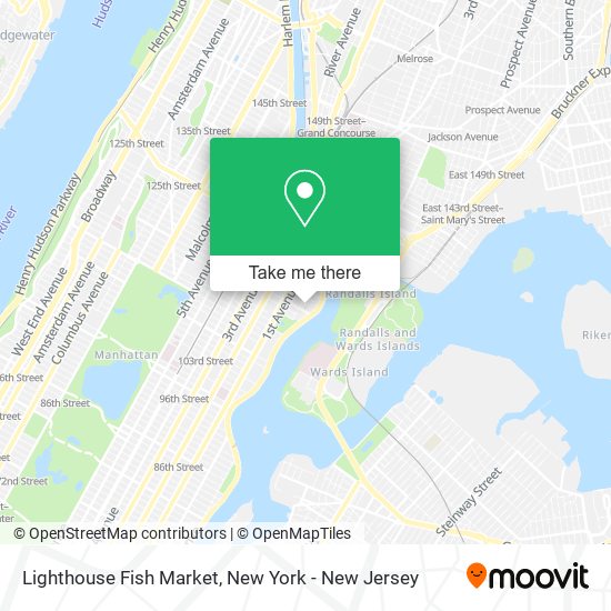 Mapa de Lighthouse Fish Market