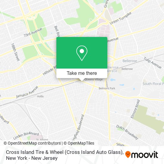 Mapa de Cross Island Tire & Wheel (Cross Island Auto Glass)