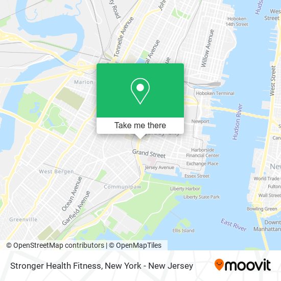 Stronger Health Fitness map