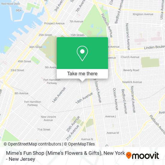 Mime's Fun Shop (Mime's Flowers & Gifts) map