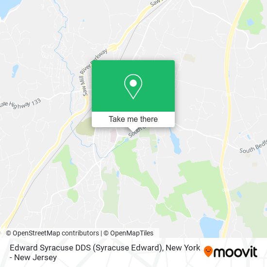 Edward Syracuse DDS (Syracuse Edward) map