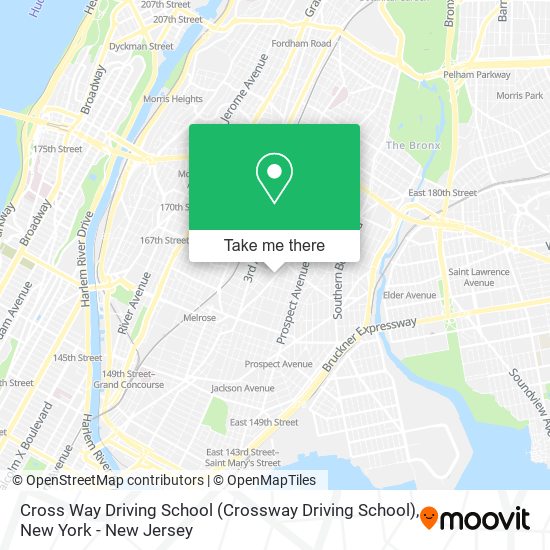 Mapa de Cross Way Driving School (Crossway Driving School)