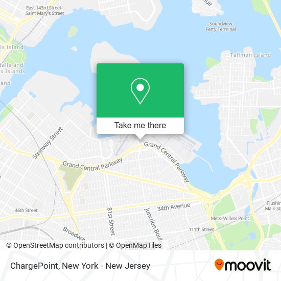 ChargePoint map