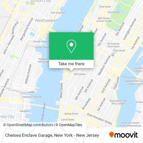 Chelsea Enclave Garage map