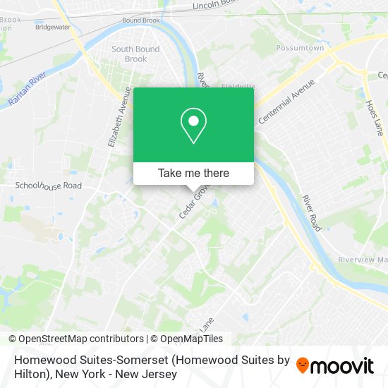 Homewood Suites-Somerset (Homewood Suites by Hilton) map
