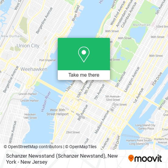 Schanzer Newsstand (Schanzer Newstand) map