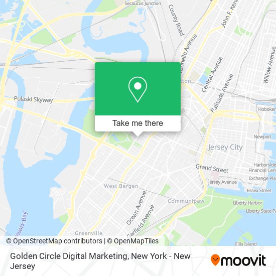 Golden Circle Digital Marketing map