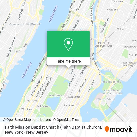 Faith Mission Baptist Church map