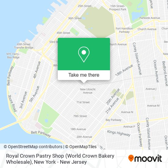 Royal Crown Pastry Shop (World Crown Bakery Wholesale) map