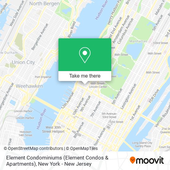 Mapa de Element Condominiums (Element Condos & Apartments)