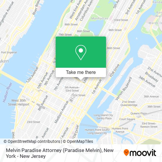 Melvin Paradise Attorney (Paradise Melvin) map