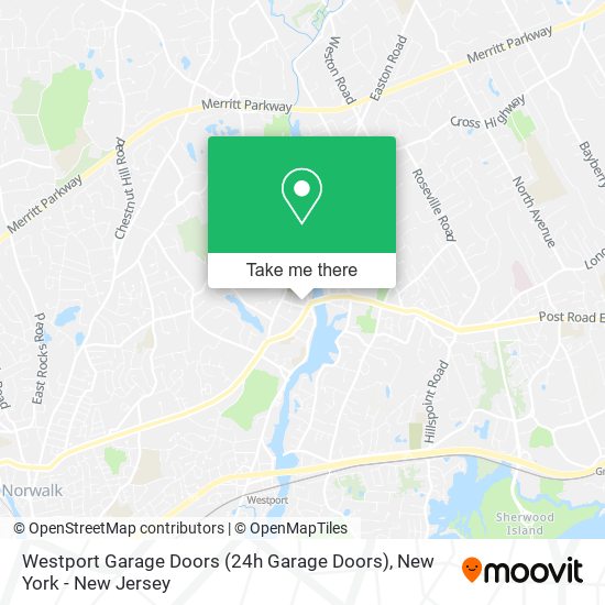 Westport Garage Doors (24h Garage Doors) map