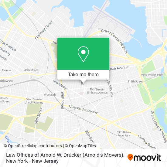Law Offices of Arnold W. Drucker (Arnold's Movers) map