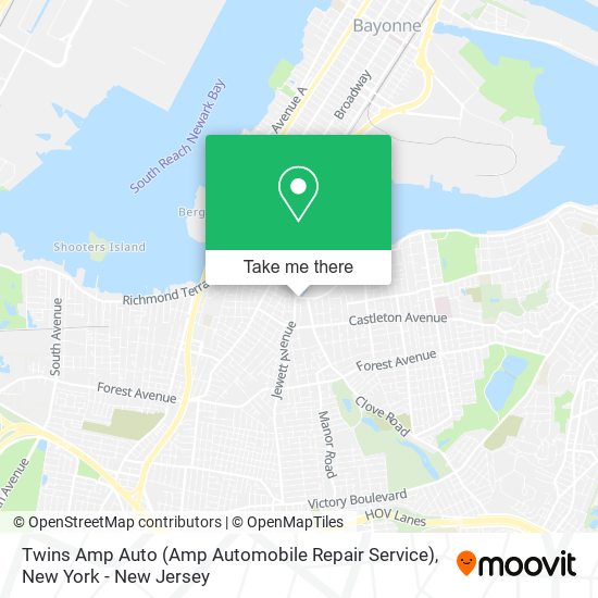 Mapa de Twins Amp Auto (Amp Automobile Repair Service)