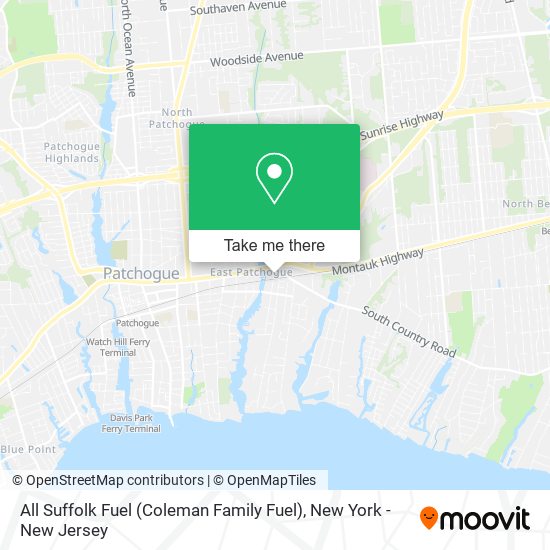All Suffolk Fuel (Coleman Family Fuel) map