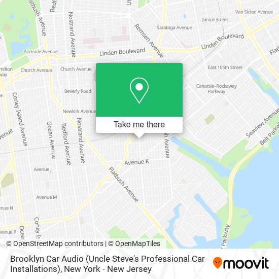Brooklyn Car Audio (Uncle Steve's Professional Car Installations) map