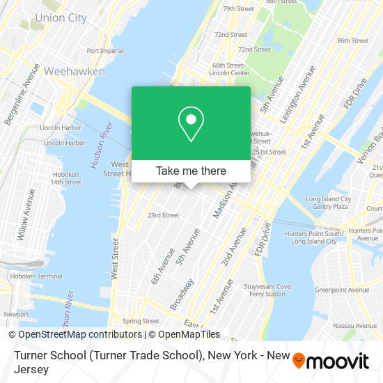 Mapa de Turner School (Turner Trade School)