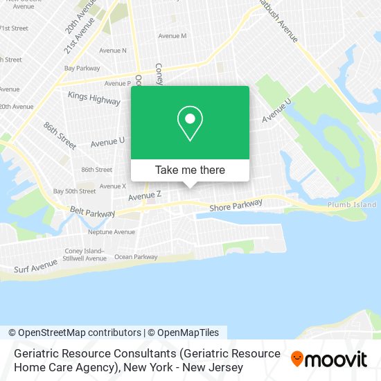 Mapa de Geriatric Resource Consultants (Geriatric Resource Home Care Agency)